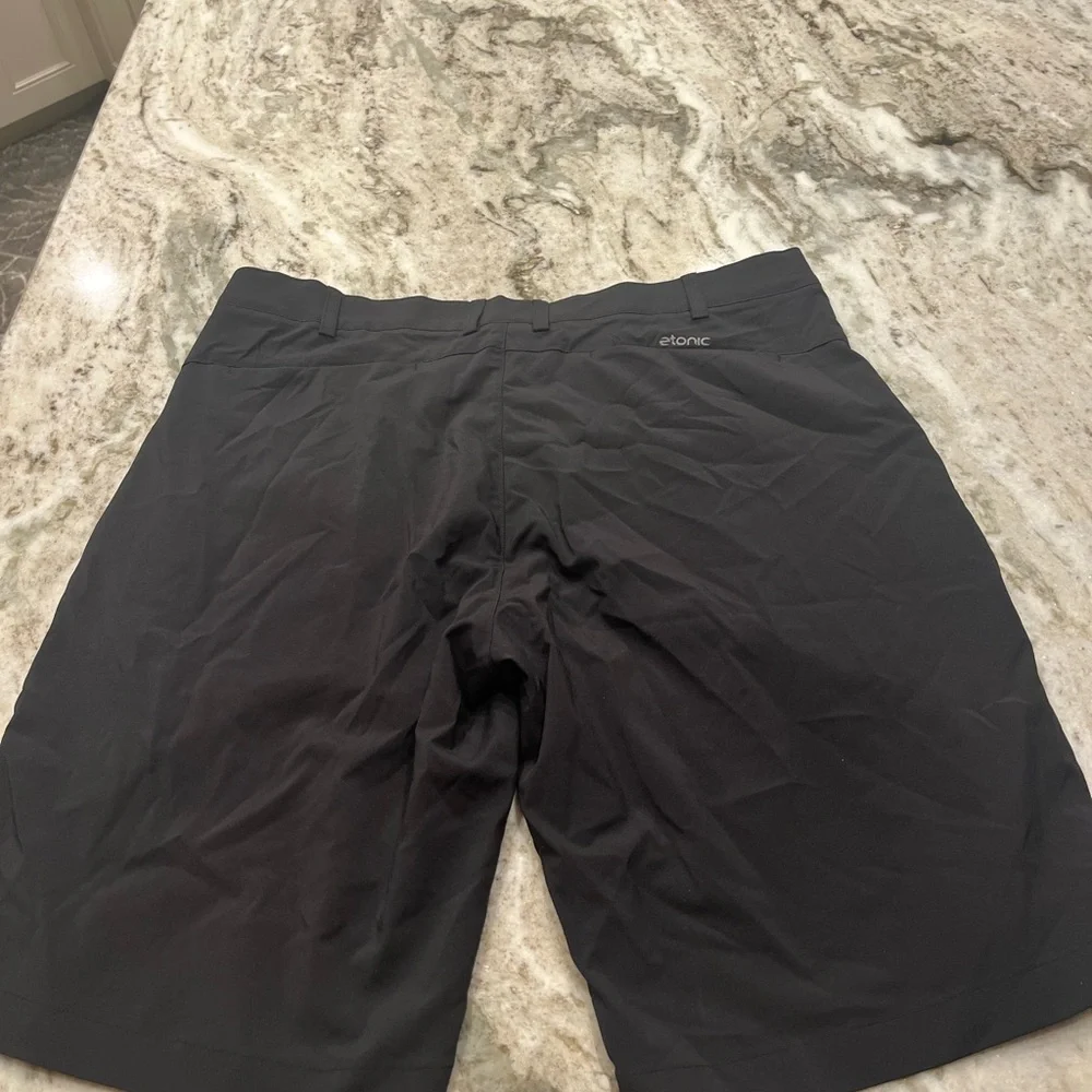 Etonic men’s black golf‎ shorts size 36